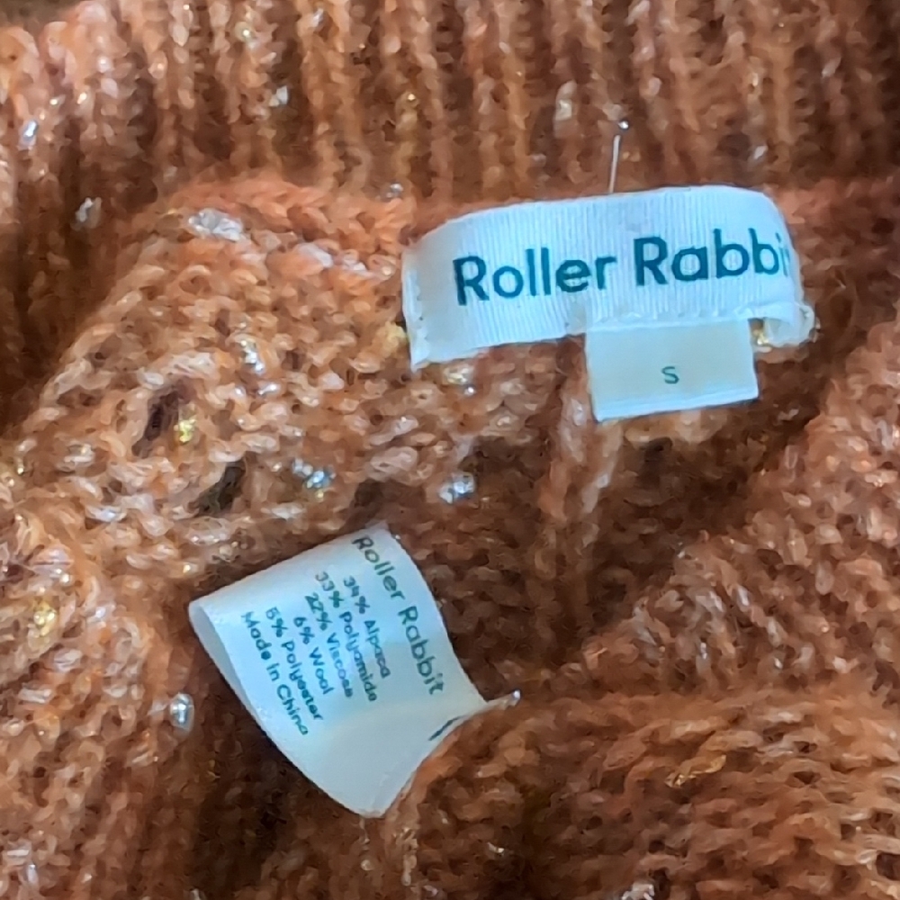 Roller Rabbit Rust Sweater - Picture 8 of 8